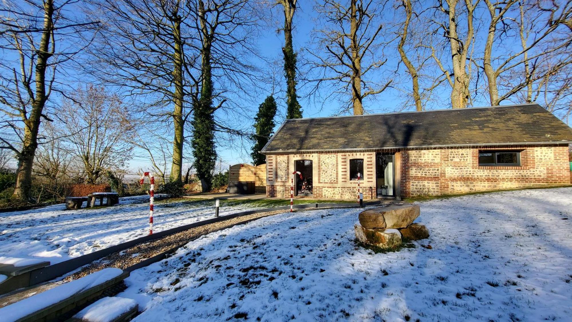 Maison En Normandie "La Herissonnerie" Saint-Eustache-la-Foret Extérieur photo